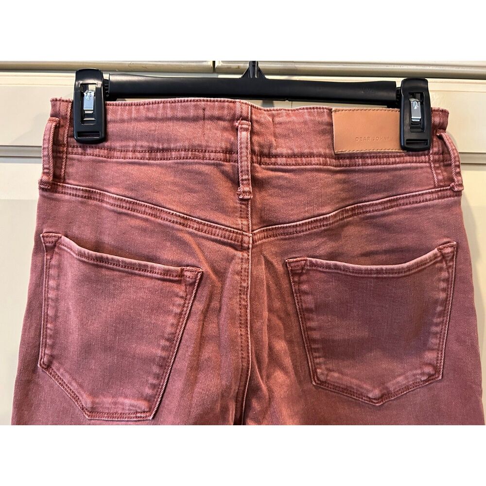 Dear John Holly Super High Rise Wide Hem Straight Jeans in Cinnamon - Size 26 - Picture 5 of 8